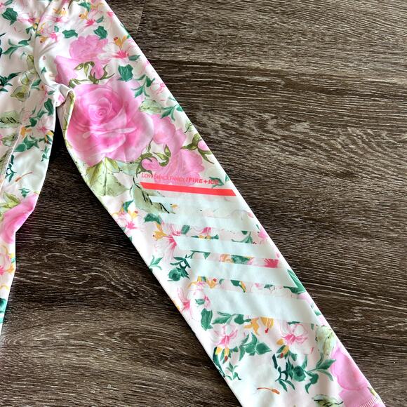 NWOT LoveShackFancy x BOGNER Fire + Ice Margot Zip Floral Top XL Roses Ski Layer - Picture 11 of 16